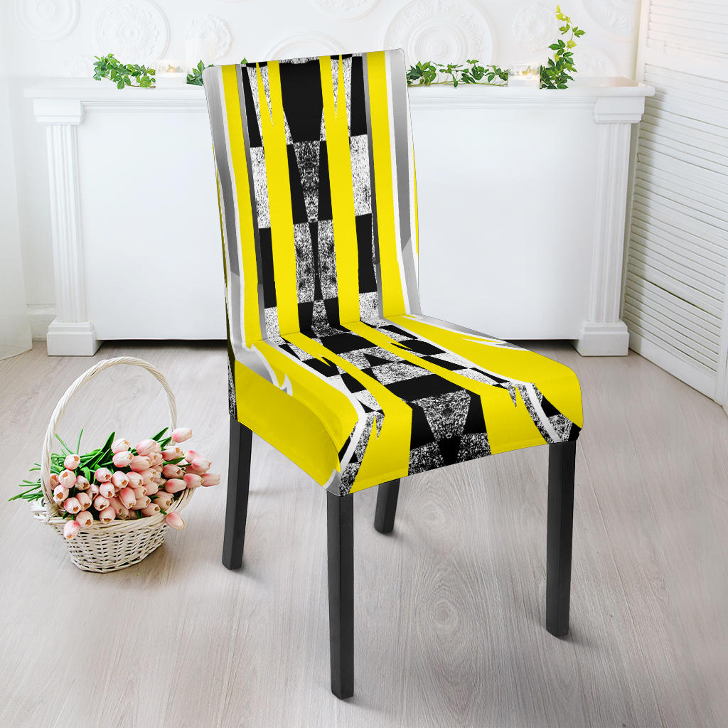 Racing Dining Chair Slip Cover