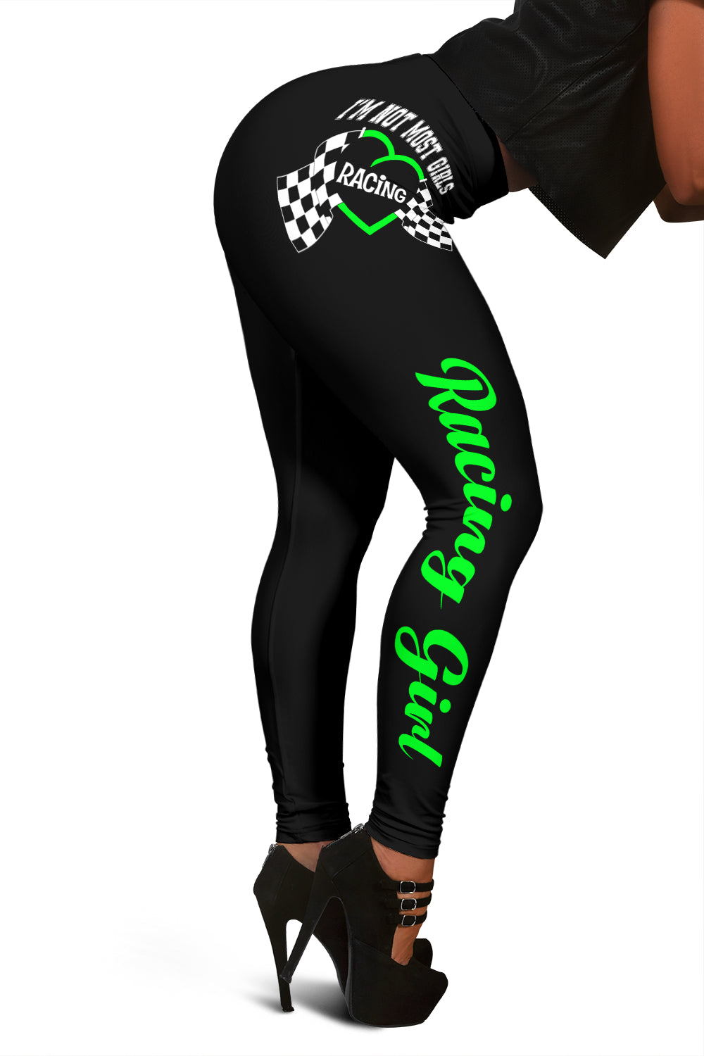 Racing girl leggings