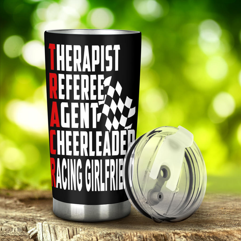 racing Girlfriend tumbler