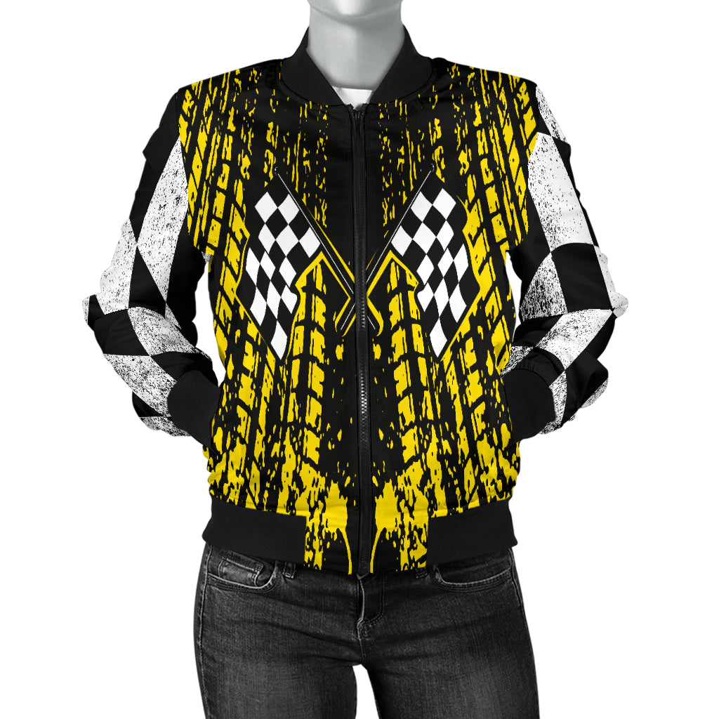 Dirt Racing Women's Bomber Jacket RBY