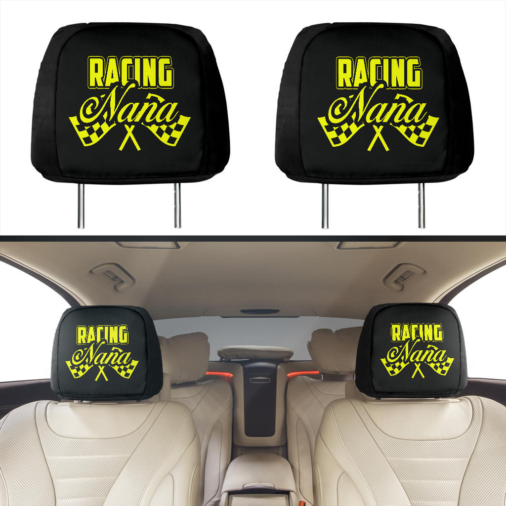 Racing Car Seat Headrest Covers