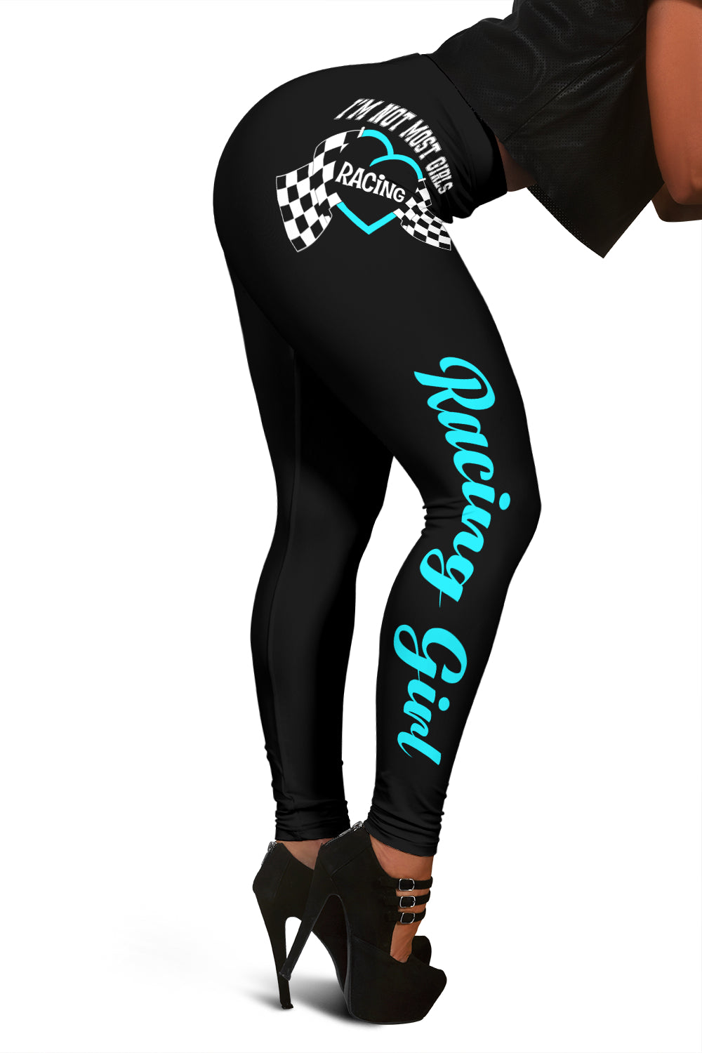 Racing girl leggings