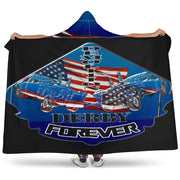 Demolition Derby Forever USA Hooded Blanket 
