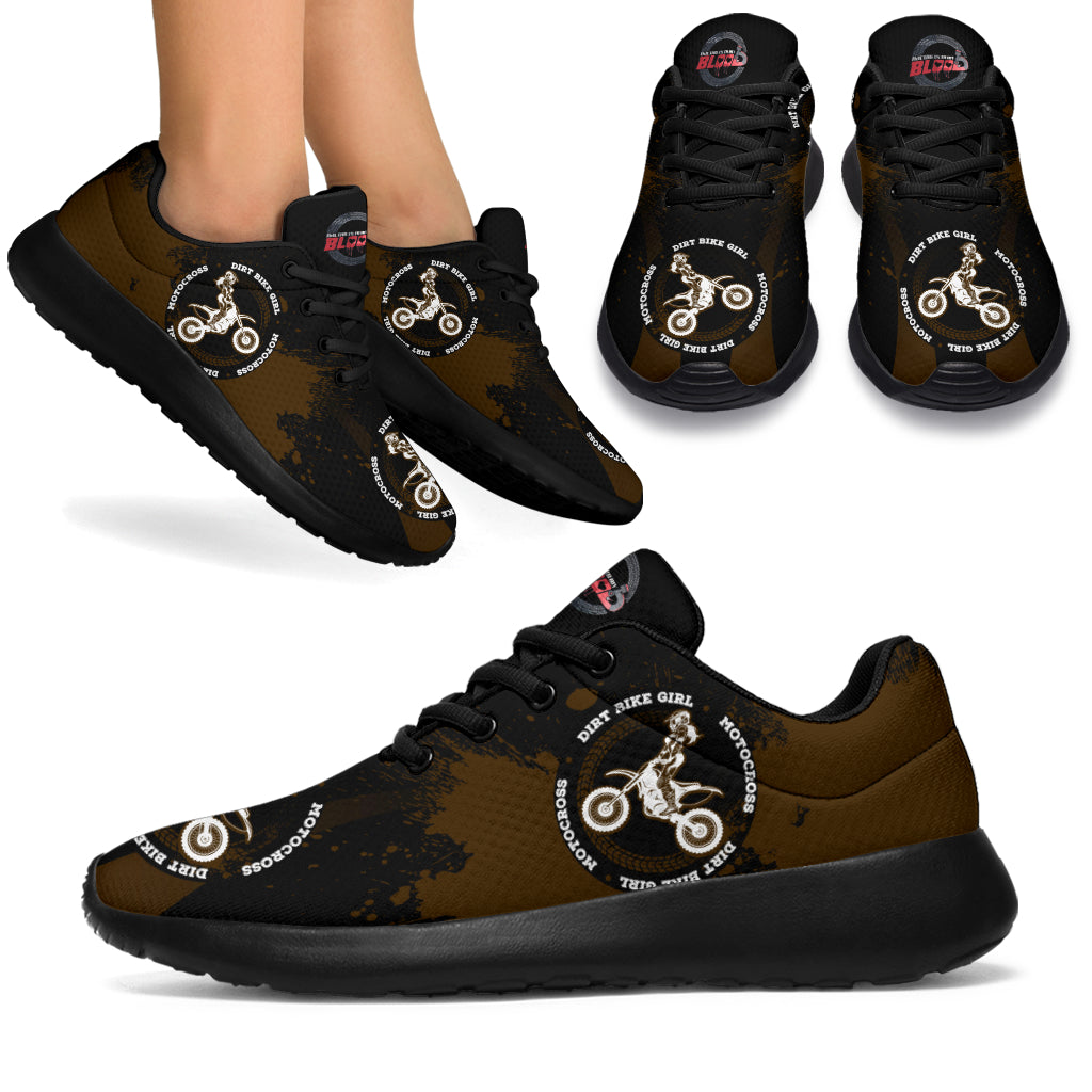 Dirt Bike Girl Sneakers