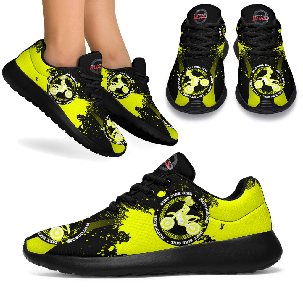 Dirt Bike Girl Sneakers 