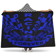 Dirt Track Racing Forever Hooded Blanket