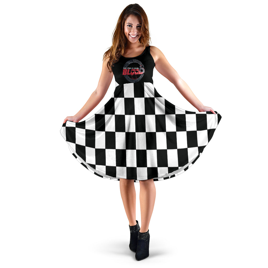 Racing Is In My Blood Dress RB1B
