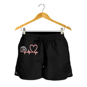 Demolition Derby Heartbeat Women's Shorts