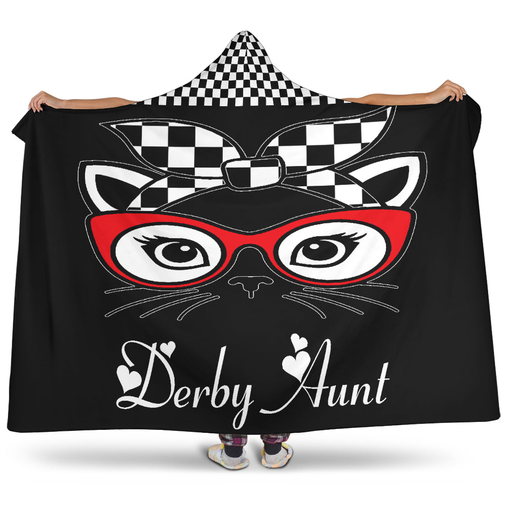 Derby Aunt Hooded Blanket