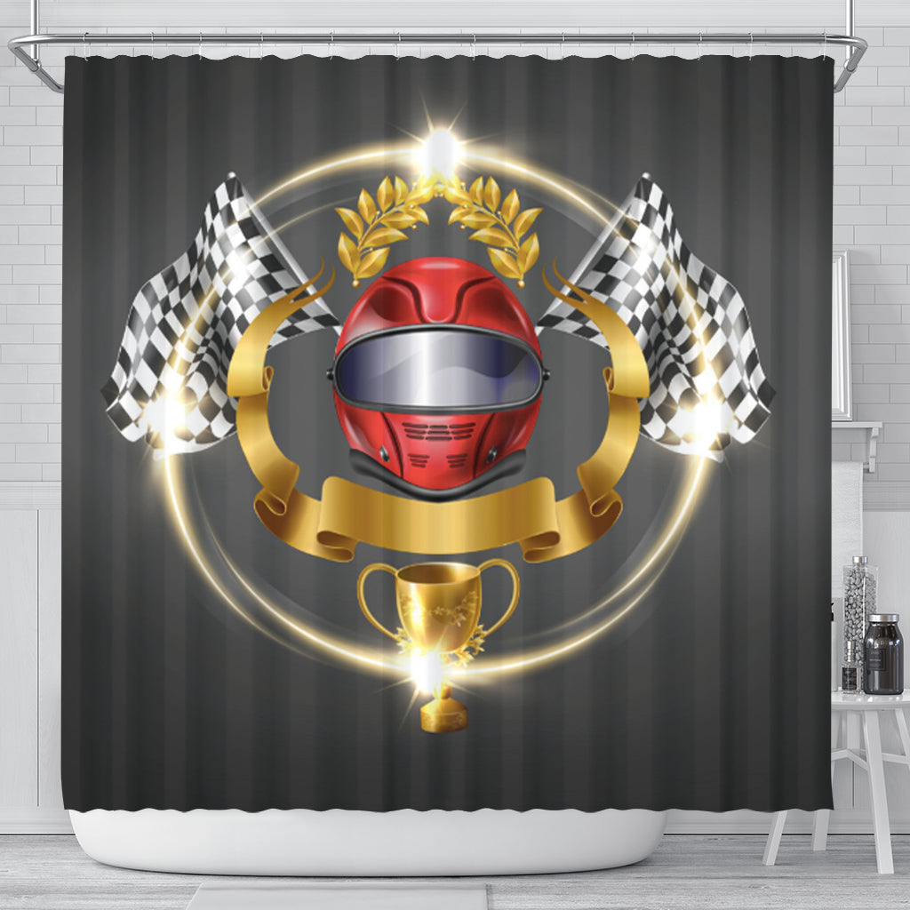Racing Shower Curtain RB6