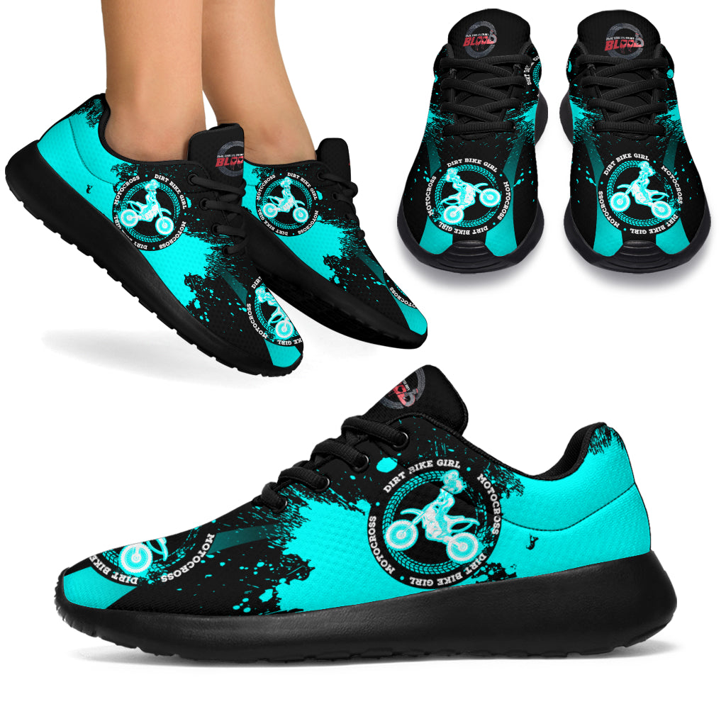 Dirt Bike Girl Sneakers