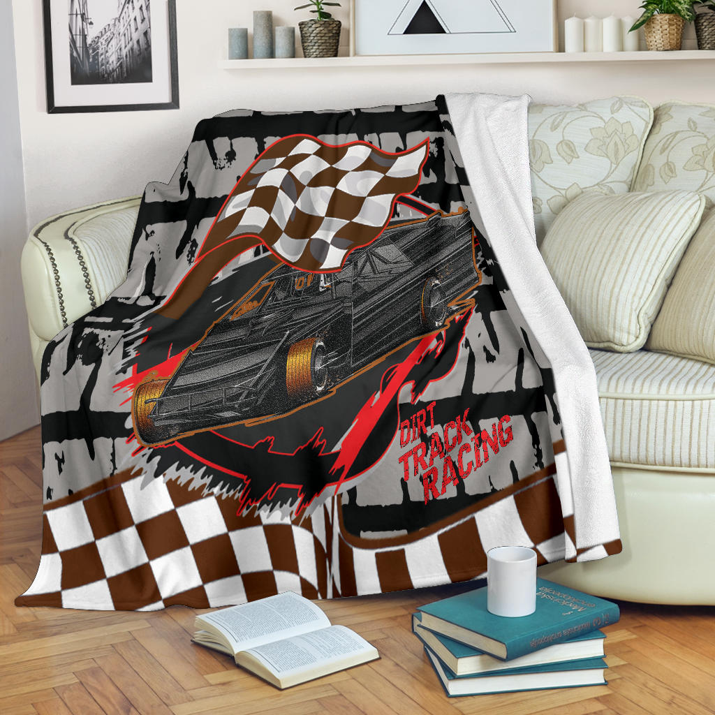 Dirt Racing Modified Blanket