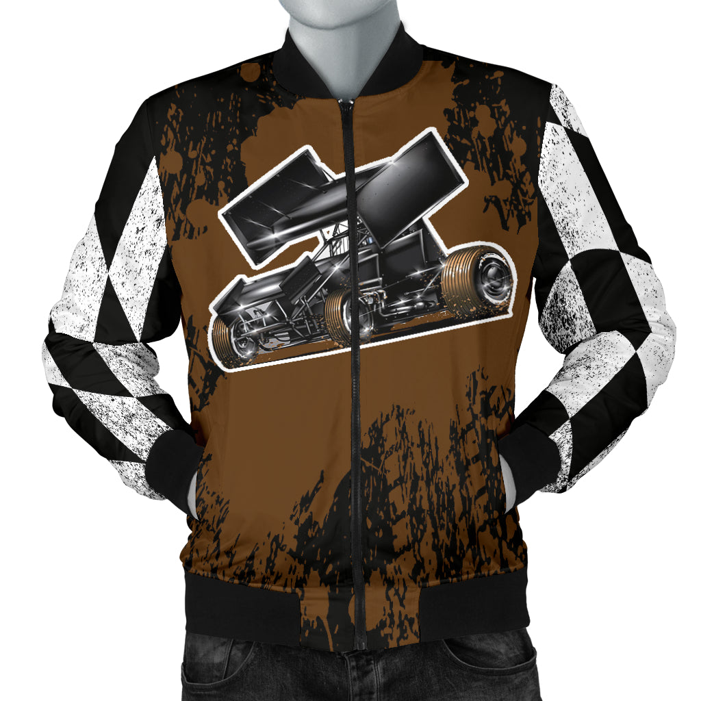 Sprint Car Racing Men's Bomber Jacket