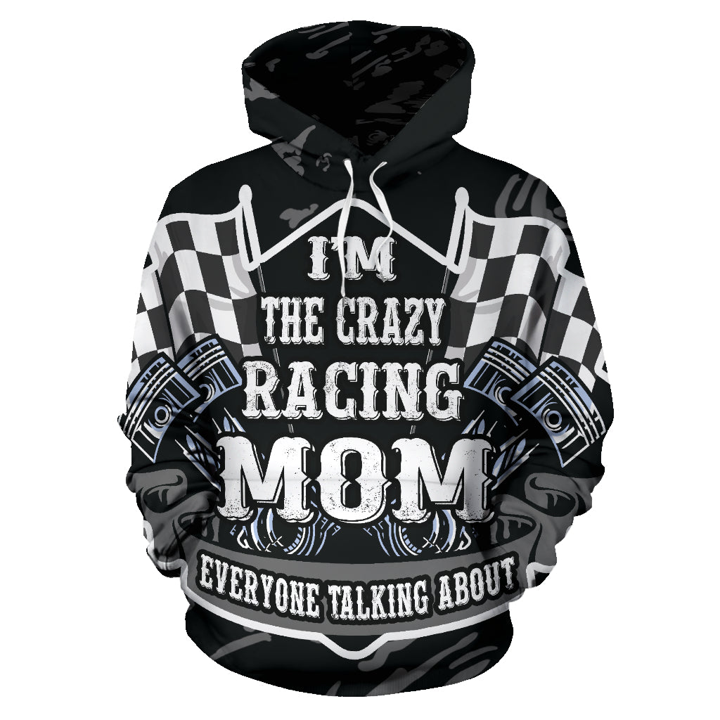 racing mom hoodie