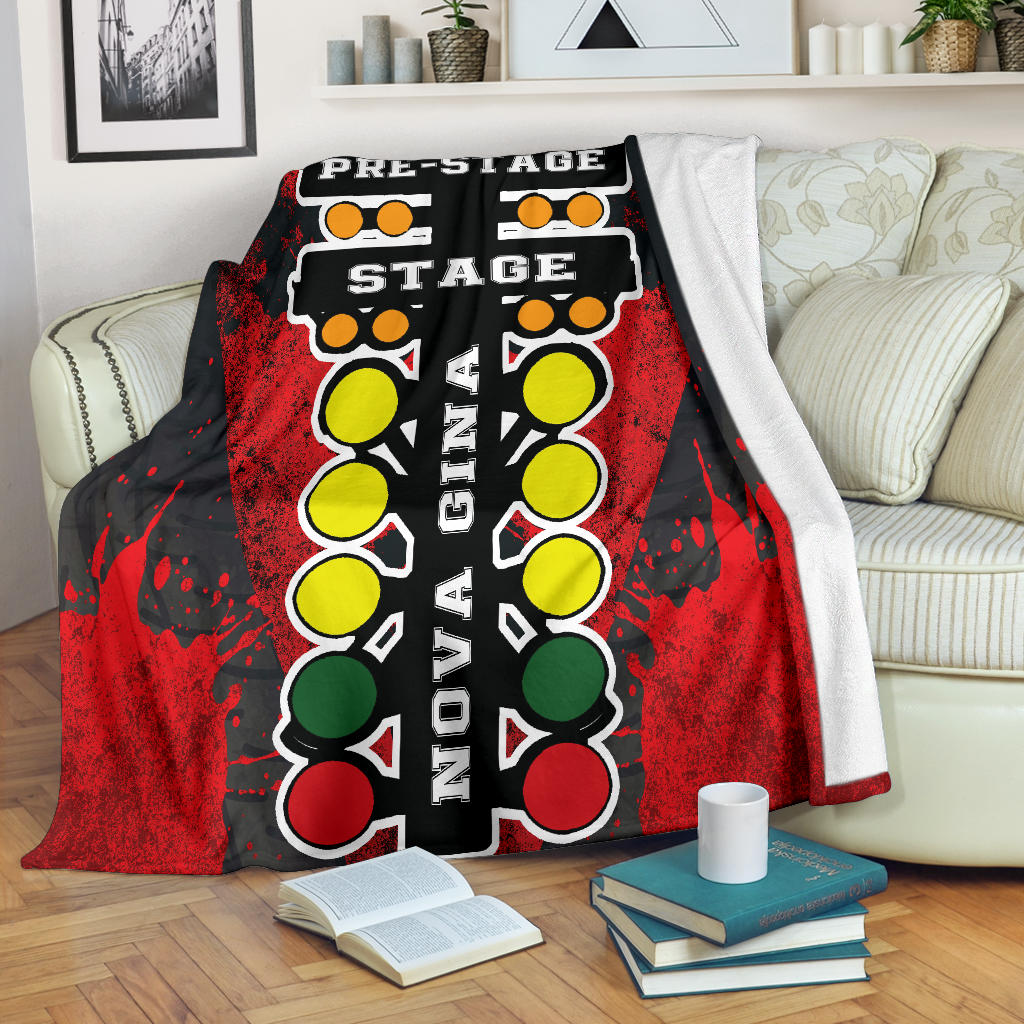 Nova Gina Drag Racing Blanket