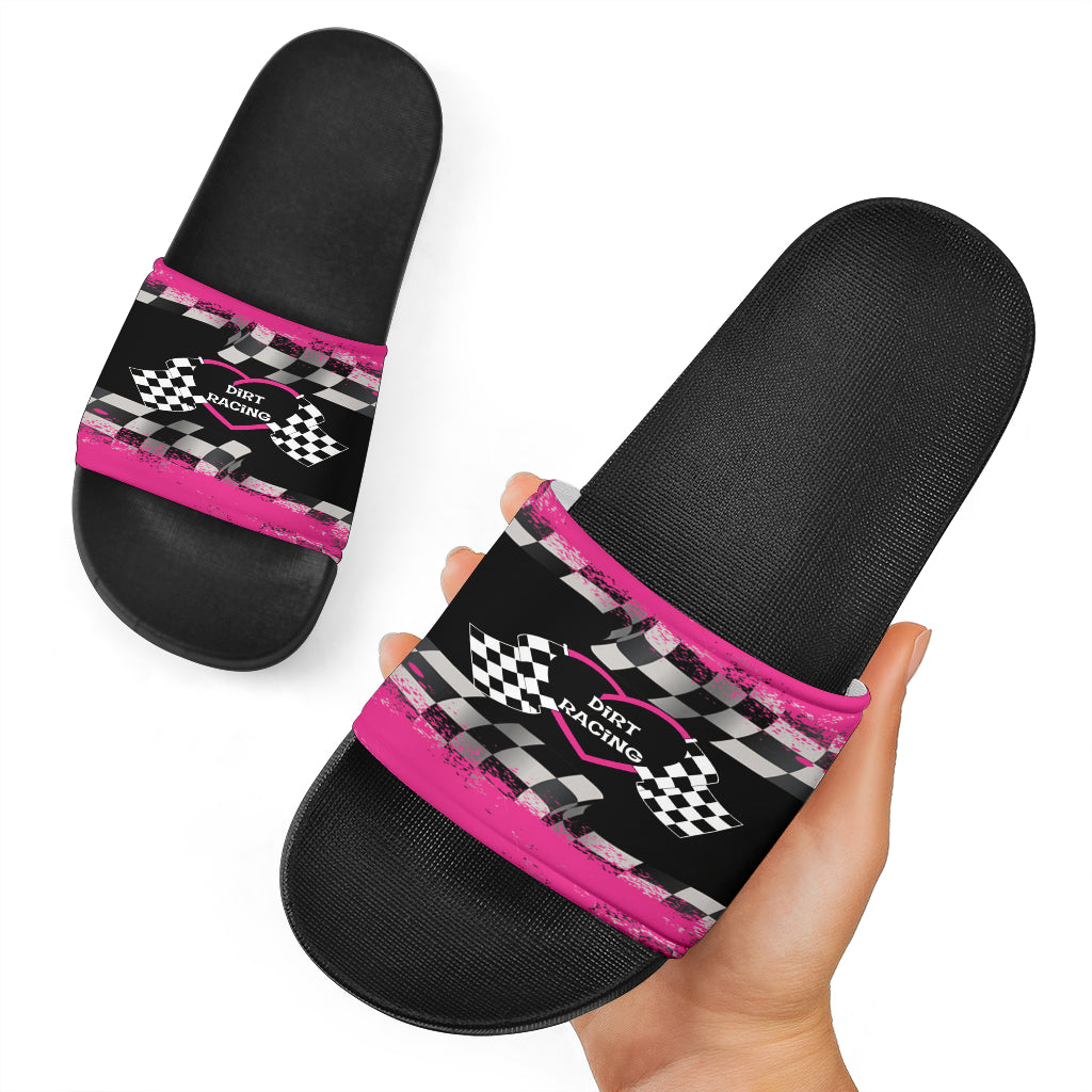 Dirt Track Racing Slide Sandals