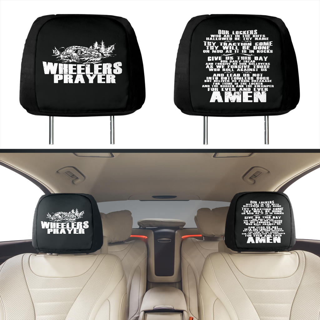 Racing Car Seat Headrest Covers