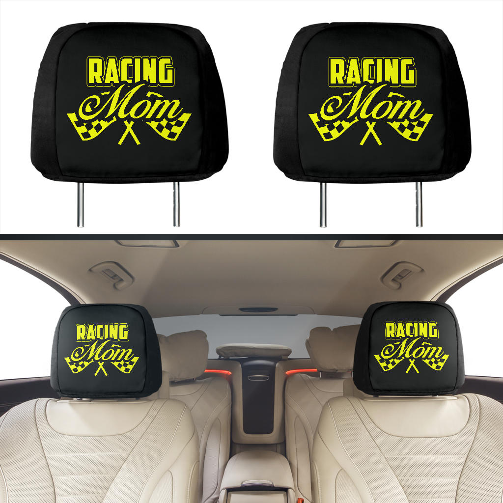 Racing Car Seat Headrest Covers