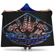 Drag Racing Forever USA Hooded Blanket