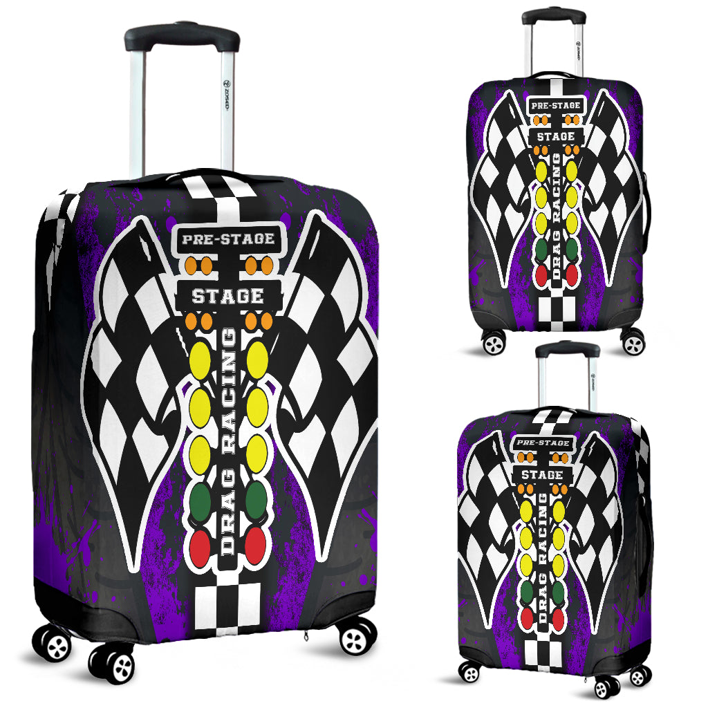 Drag Racing Luggage Cover - RBNPu