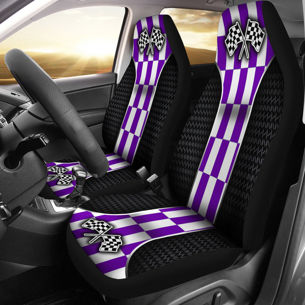 Racing Seat Covers - RBLNPu (Set of 2)