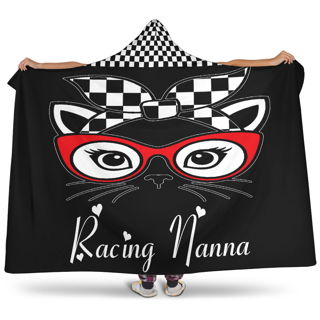 Racing Nanna Hooded Blanket