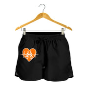 Racing Heartbeat Women's Shorts