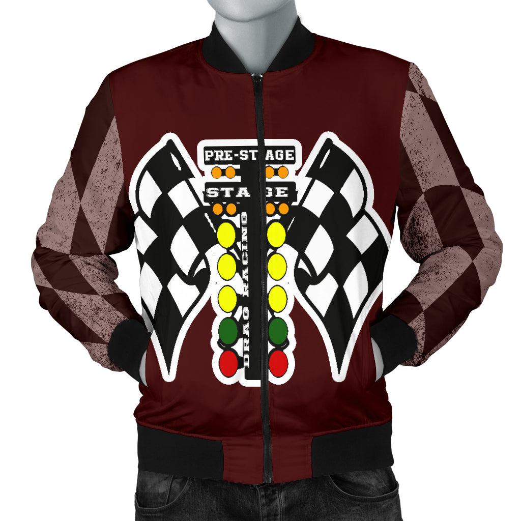 Drag Racing Men's Bomber Jacket RBM