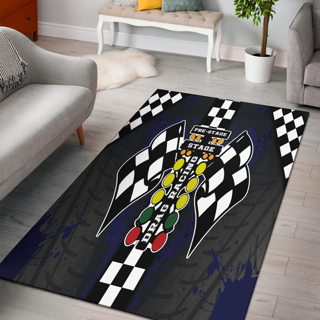 Drag Racing Rug RBN