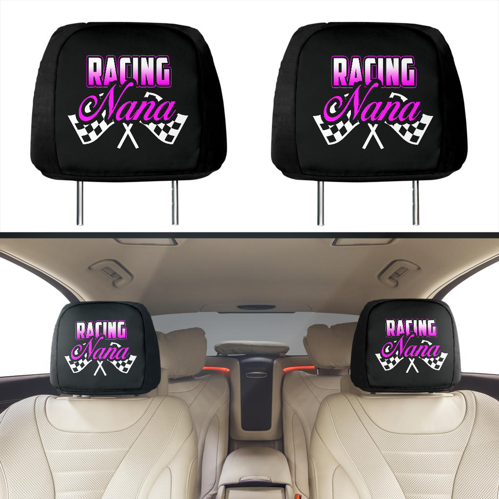 racing Car Seat Headrest Covers