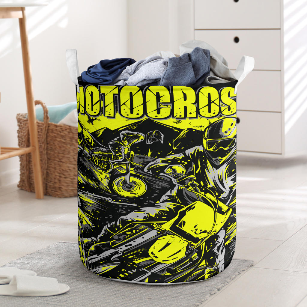 Motocross Laundry Basket