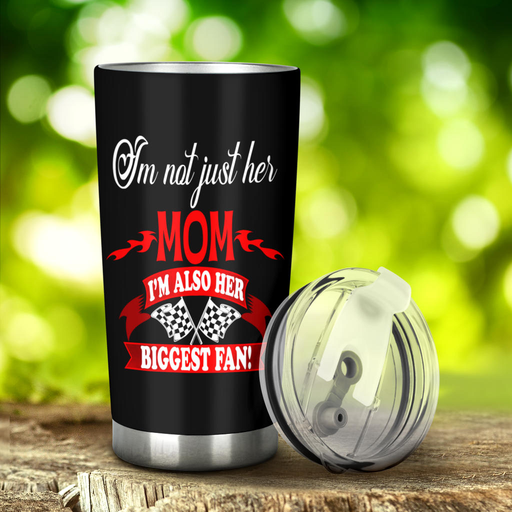 racing mom tumbler