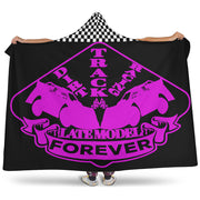 Dirt Racing Forever Late Model Hooded Blanket