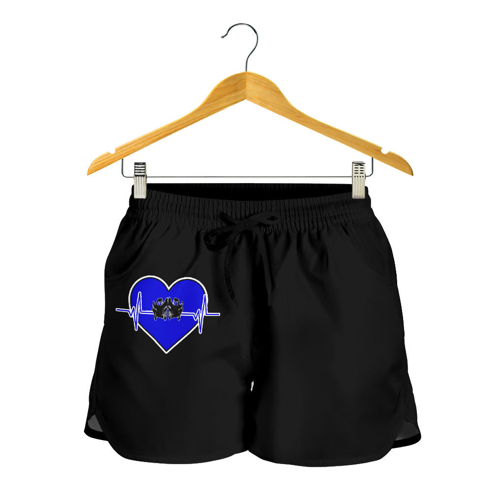 Demolition Derby Heartbeat Women's Shorts