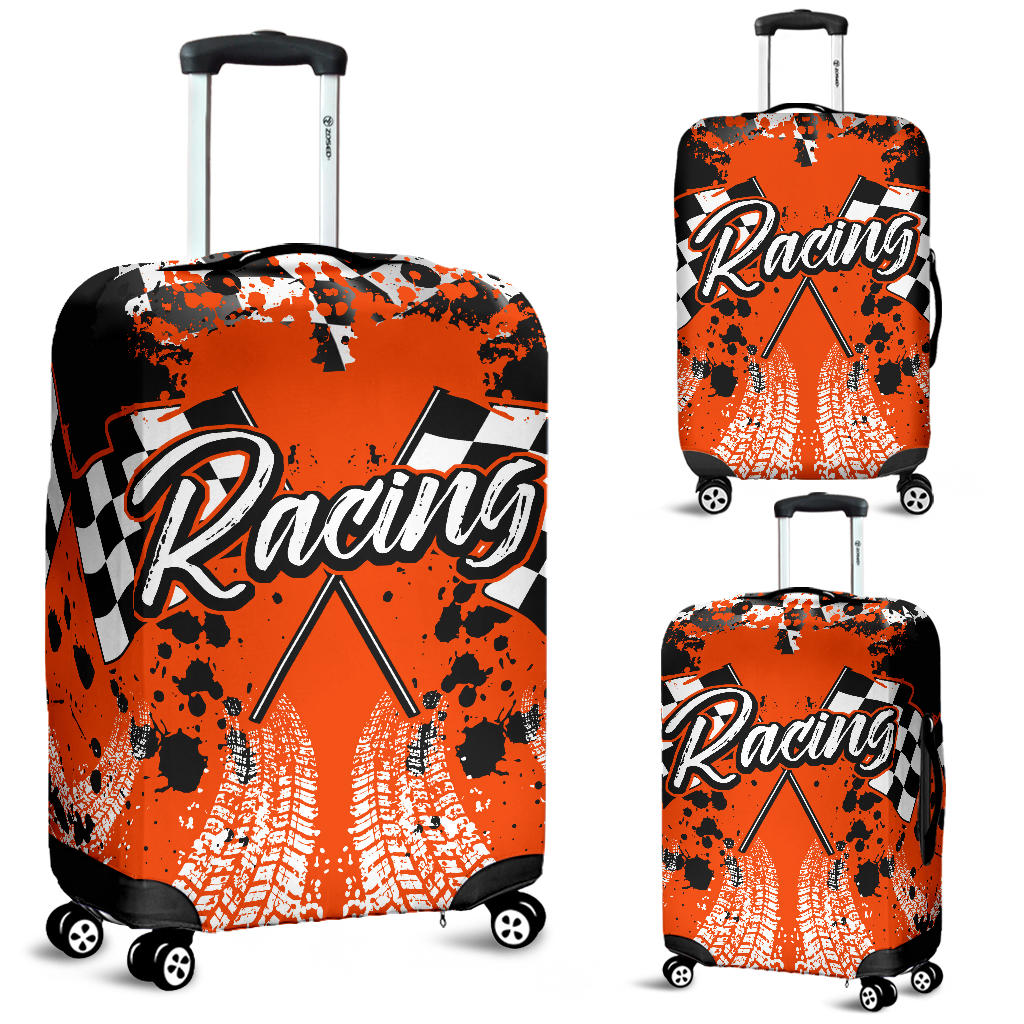 Racing Luggage Cover Red!