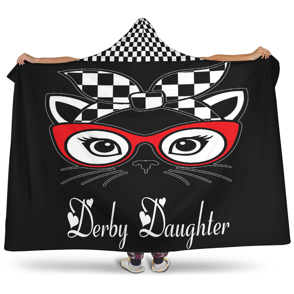 Derby Daughter Hooded Blanket