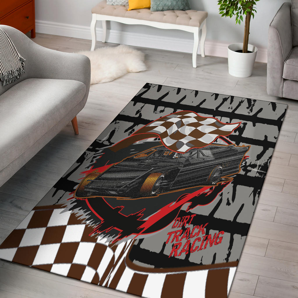 Dirt Racing Modified Rug