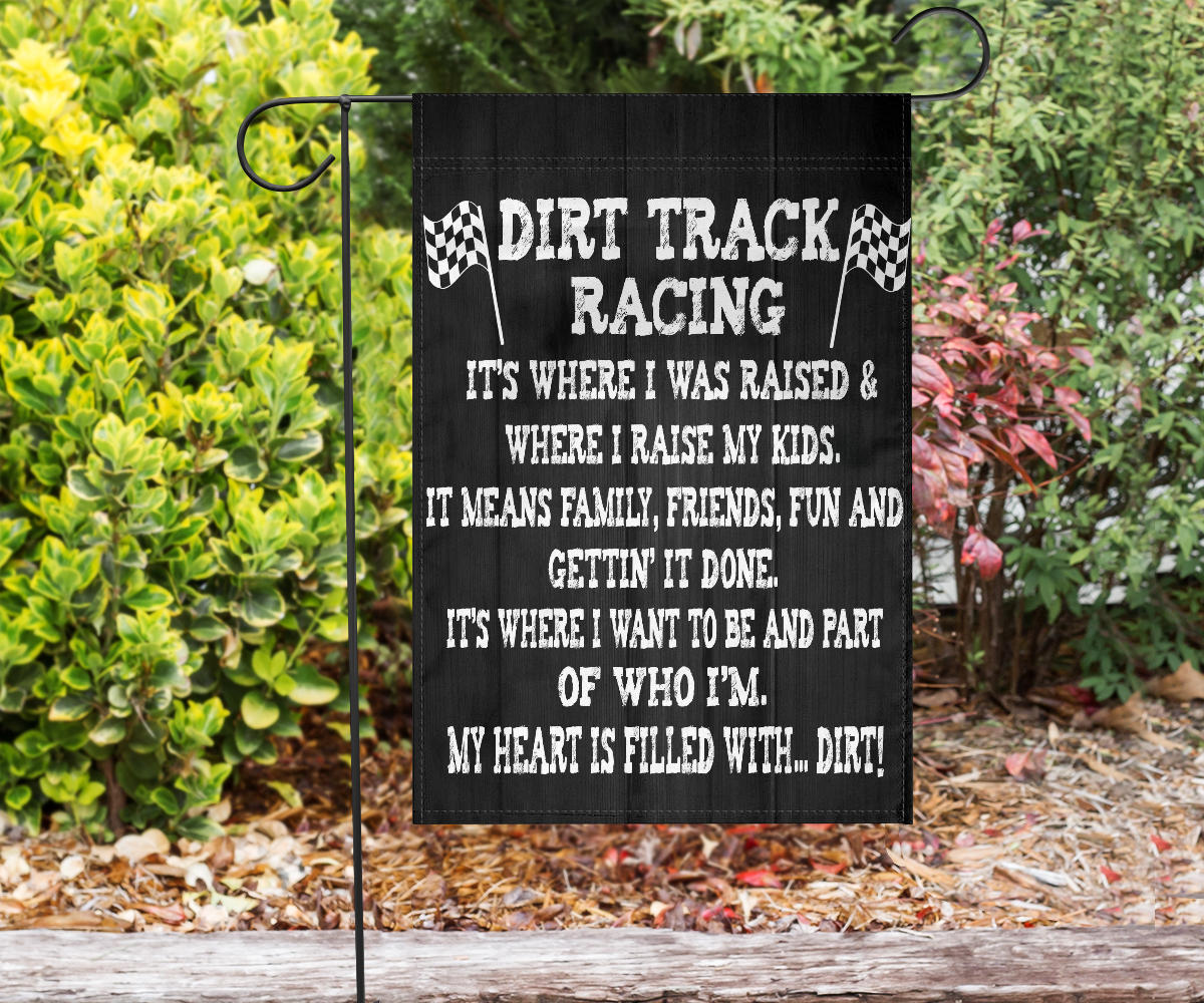 Dirt Track Racing Flag