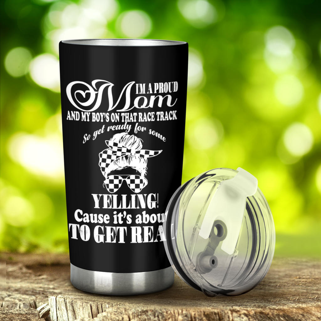 Racing Mom Tumbler