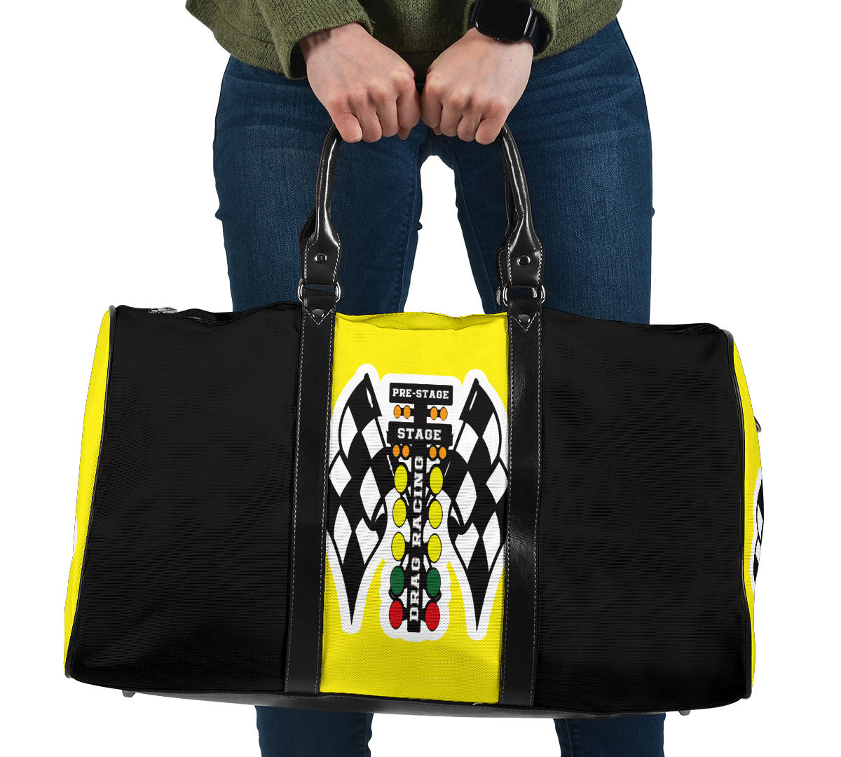 Drag Racing Travel Bag RB-YELLOW