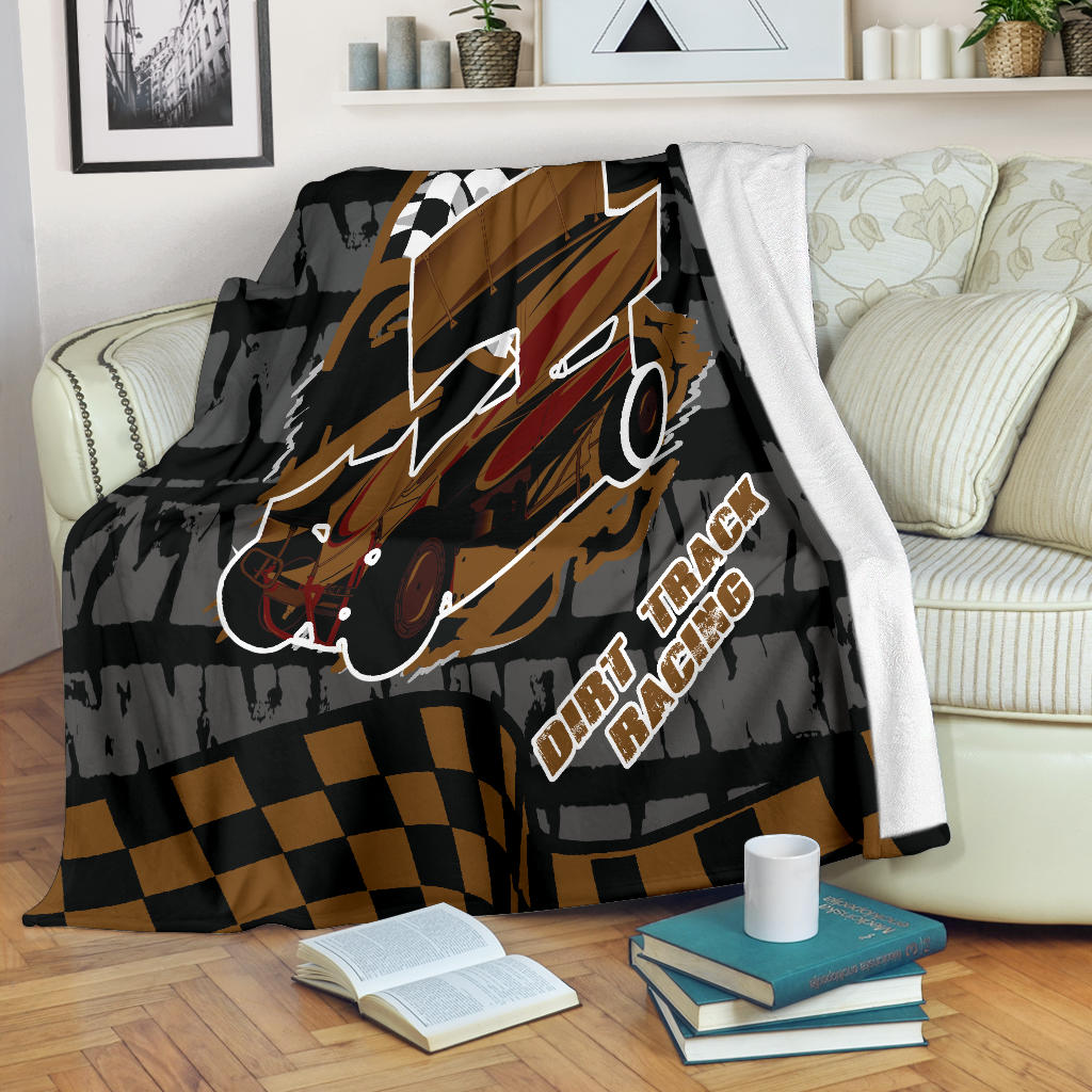 Sprint Car Racing Blanket