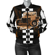 Dwarf Car Racing Women's Bomber Jacket