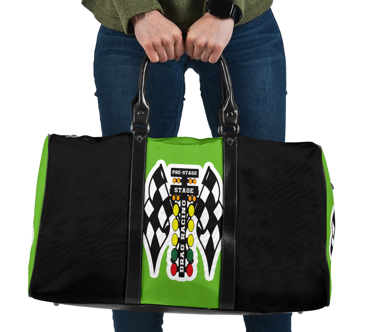 Drag Racing Travel Bag RB-PISTACHIO