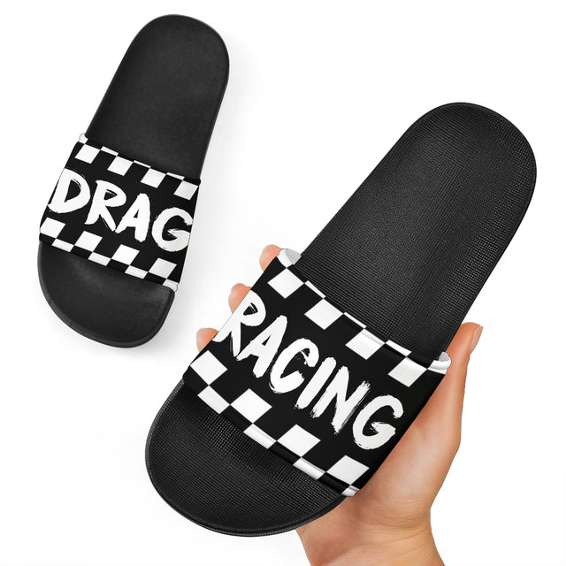 Dirt Racing Slide Sandals Muddy