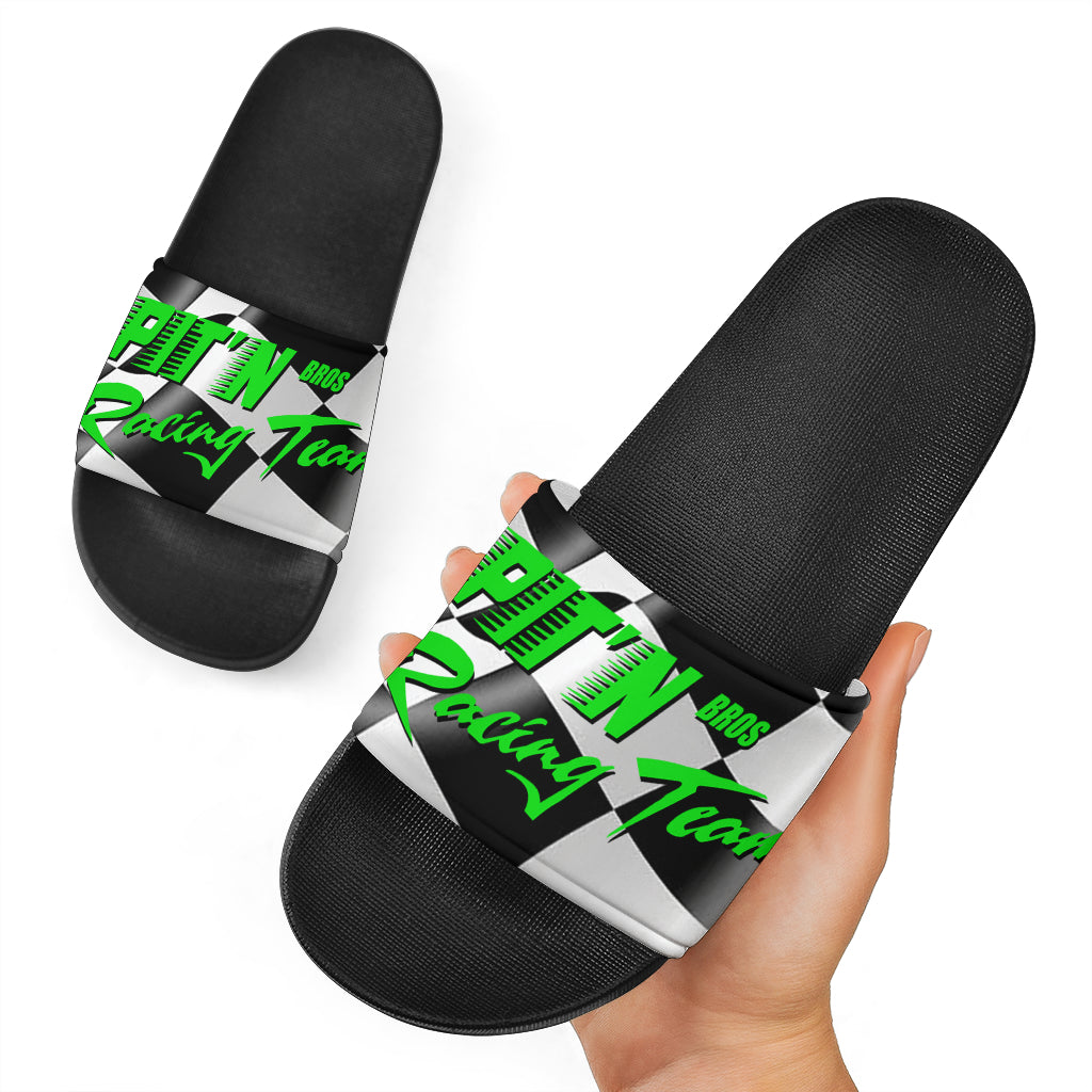 PIT'N Bros Racing Team Slide Sandals