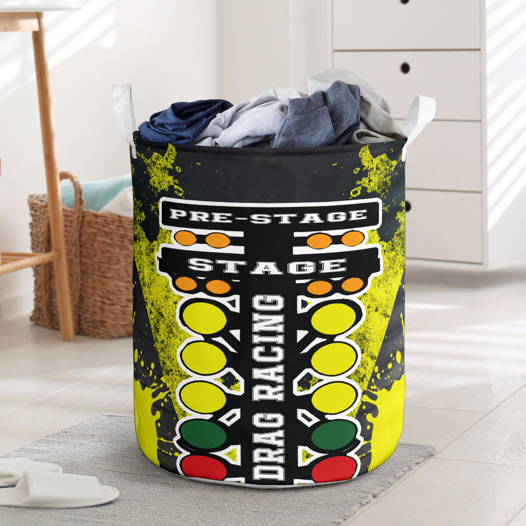 Drag Racing Laundry Basket 