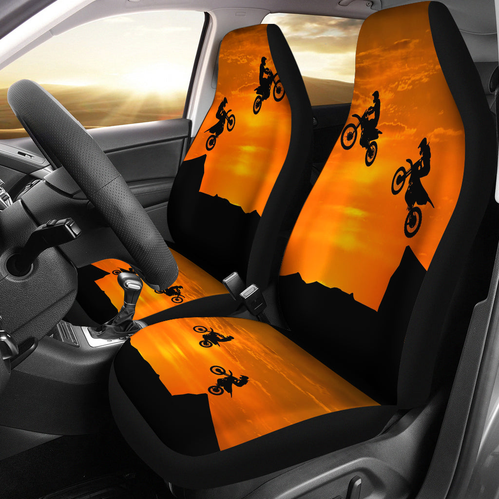 Motocross Car Seat Covers