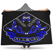 Go-Kart Racing Forever Hooded Blanket