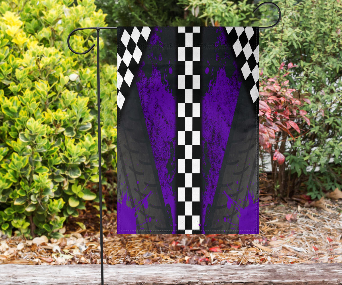 Racing Flag Purple