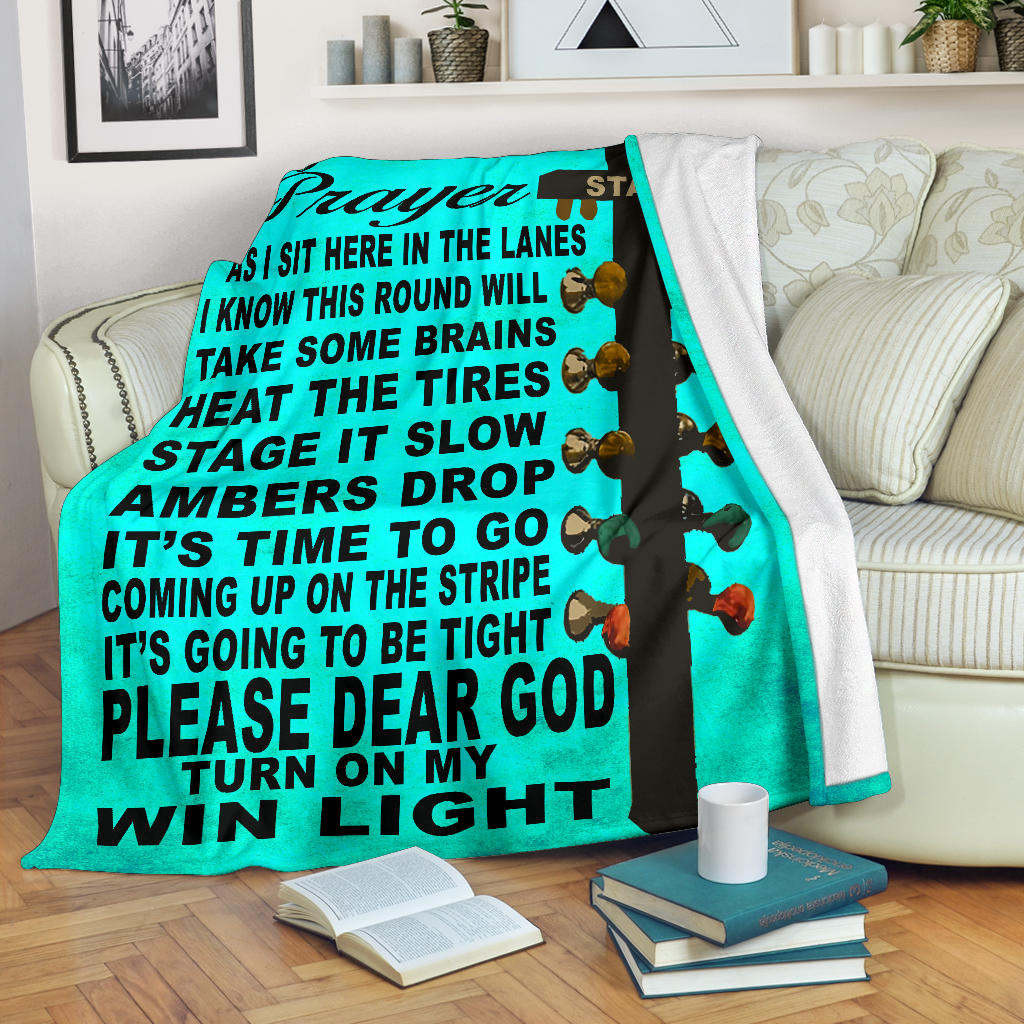 Drag Racer's Prayer Blanket